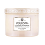 Vela Pote 60h Coconut Papaya Voluspa