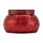 Vela Pote Vidro Chawan 50h Goji Tarocco Orange