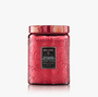 Vela Pote Vidro G 100h Relevo Foraged Wildberry - Voluspa