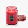 Vela Pote Vidro G 100h Relevo Foraged Wildberry - Voluspa