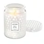 Vela Pote Vidro G 100h Tampa Vidro Milk Rose - Voluspa