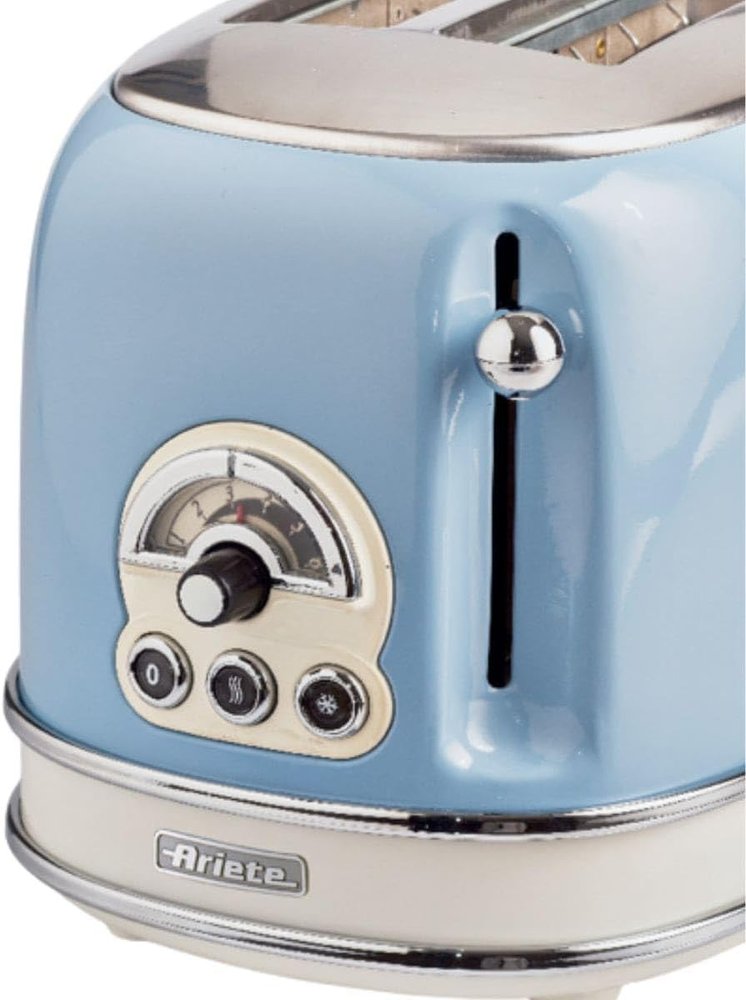 Torradeira Elétrica 155 Vintage Azul P/ 2 Fatias 750w 220v - Ariete